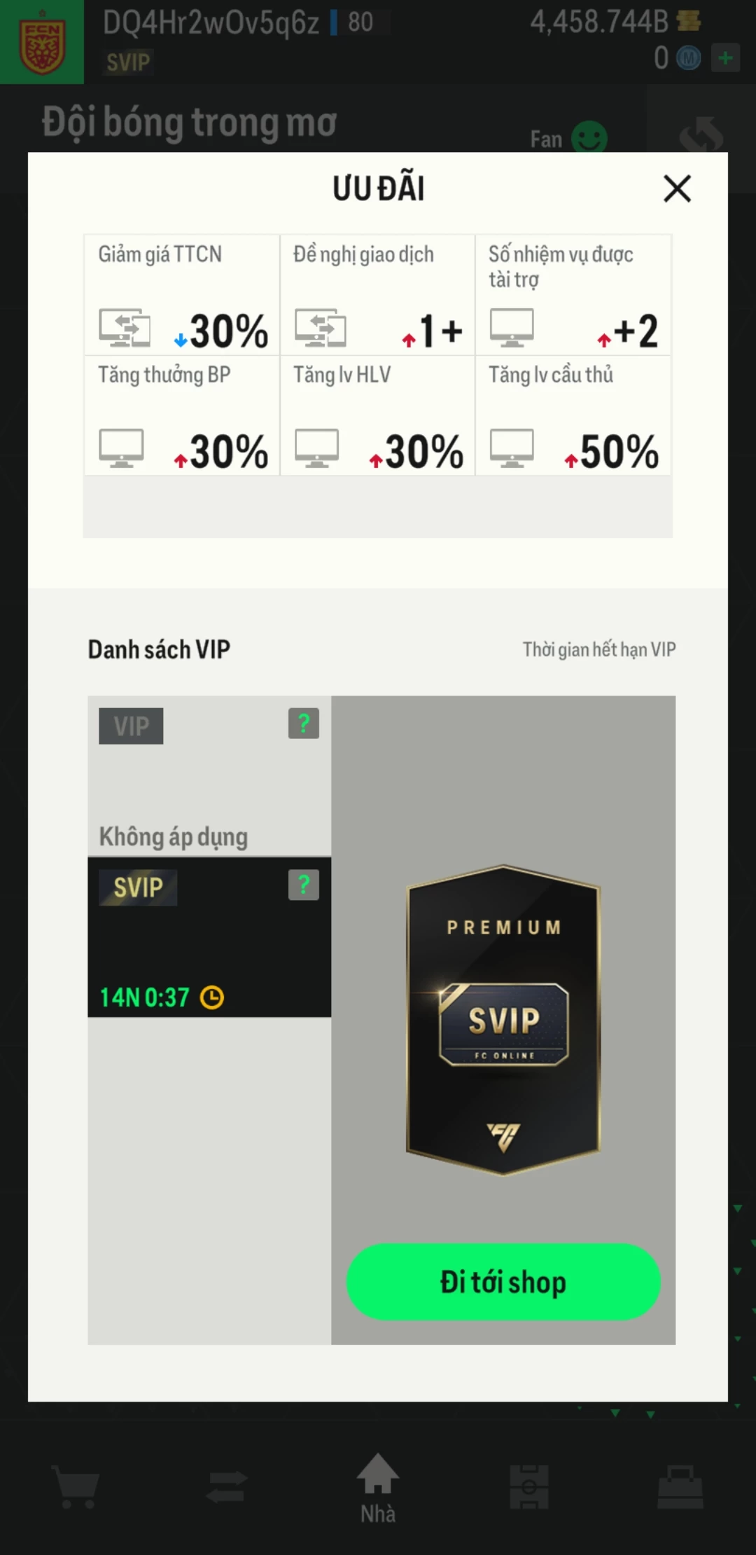 Ảnh ACC mở thẻ (LOẠI VIP) gồm 420+ đến 670+ thẻ cầu thủ từ Siêu sao đến Miền núi các loại (có UT+5, 23UCL+5, 24EU+5 , Mùa mới +2 đến +5, Thẻ có +8...). Có sẵn BP trắng từ 2500 tỷ BP đến 4400 tỷ BP, ACC còn nhiều ngày SVIP